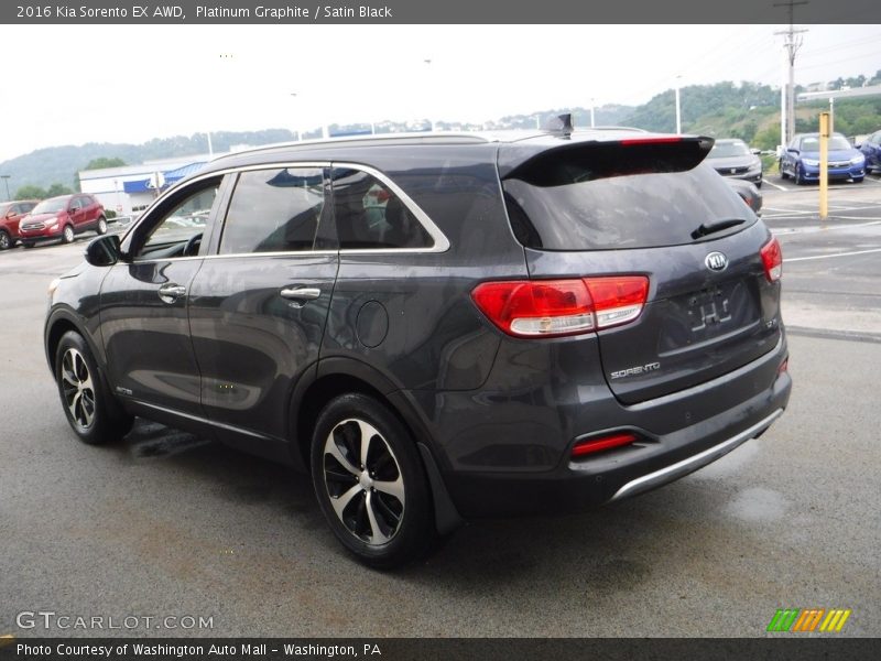 Platinum Graphite / Satin Black 2016 Kia Sorento EX AWD