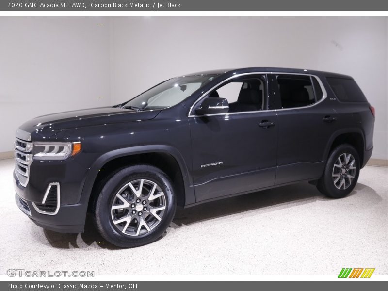 Carbon Black Metallic / Jet Black 2020 GMC Acadia SLE AWD