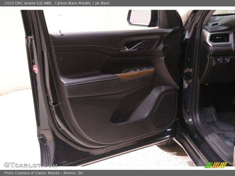 Carbon Black Metallic / Jet Black 2020 GMC Acadia SLE AWD