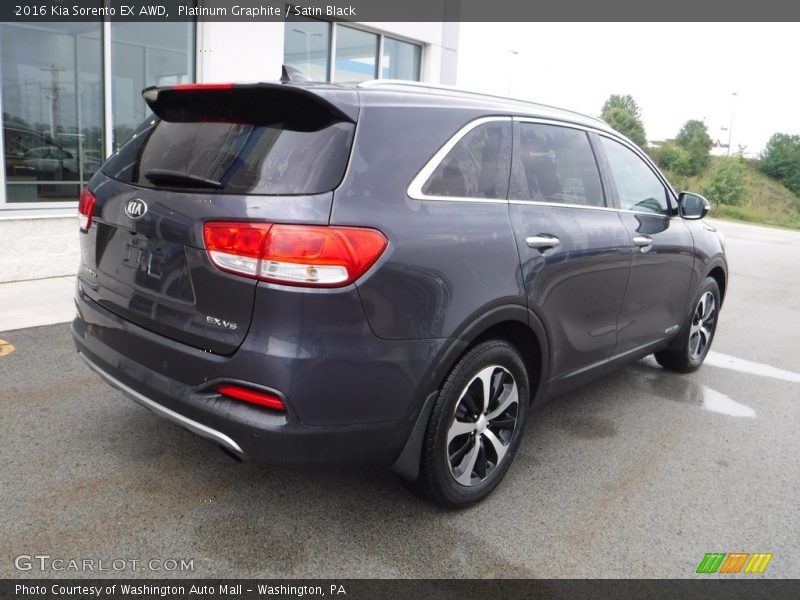 Platinum Graphite / Satin Black 2016 Kia Sorento EX AWD