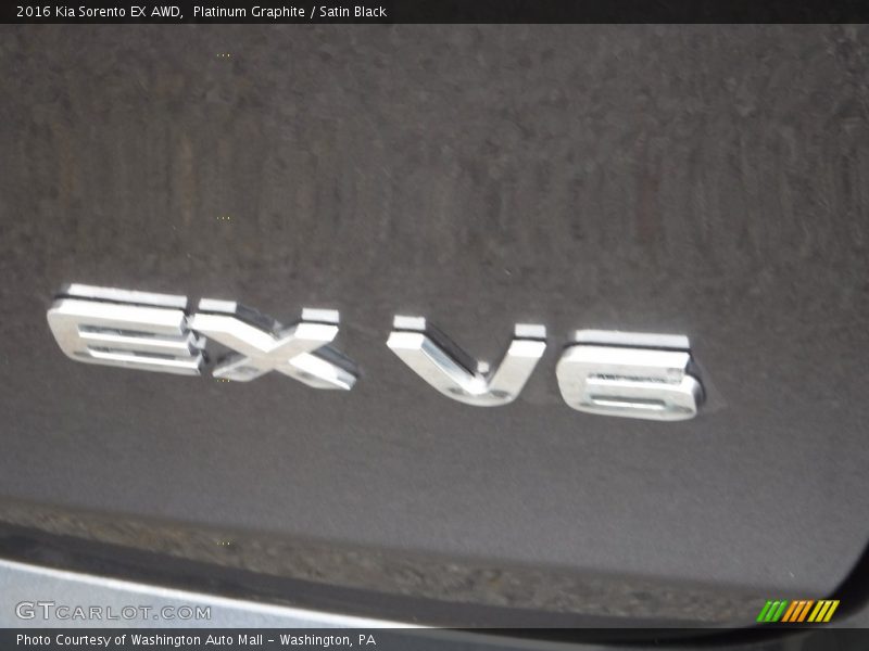Platinum Graphite / Satin Black 2016 Kia Sorento EX AWD