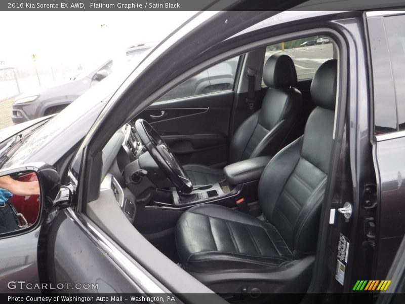 Platinum Graphite / Satin Black 2016 Kia Sorento EX AWD
