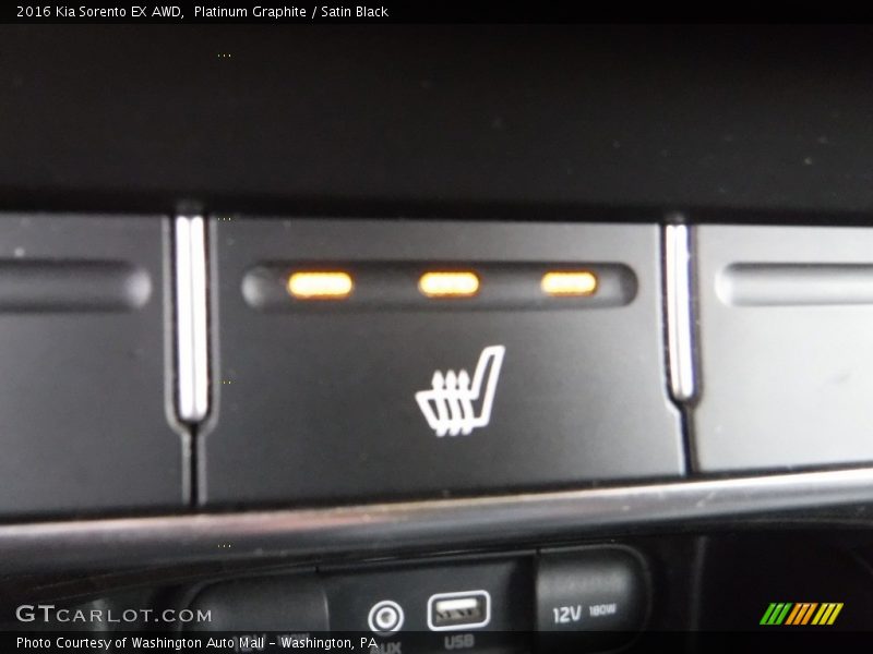 Platinum Graphite / Satin Black 2016 Kia Sorento EX AWD