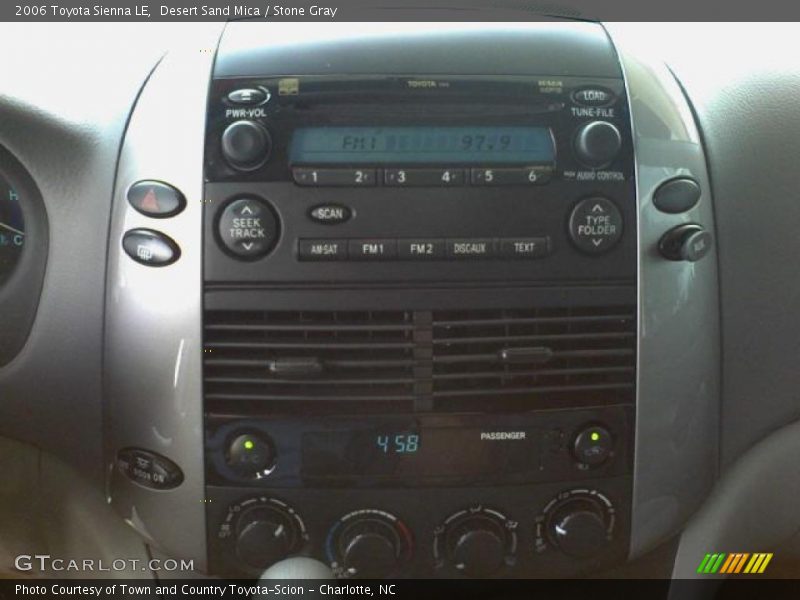 Desert Sand Mica / Stone Gray 2006 Toyota Sienna LE