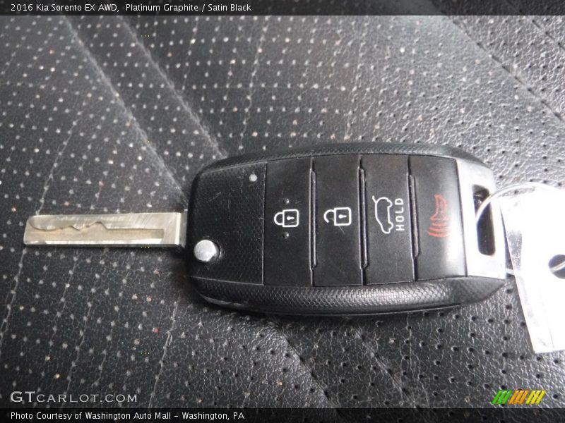Platinum Graphite / Satin Black 2016 Kia Sorento EX AWD