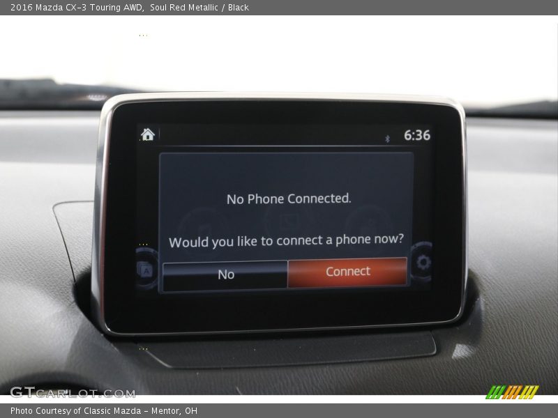 Soul Red Metallic / Black 2016 Mazda CX-3 Touring AWD