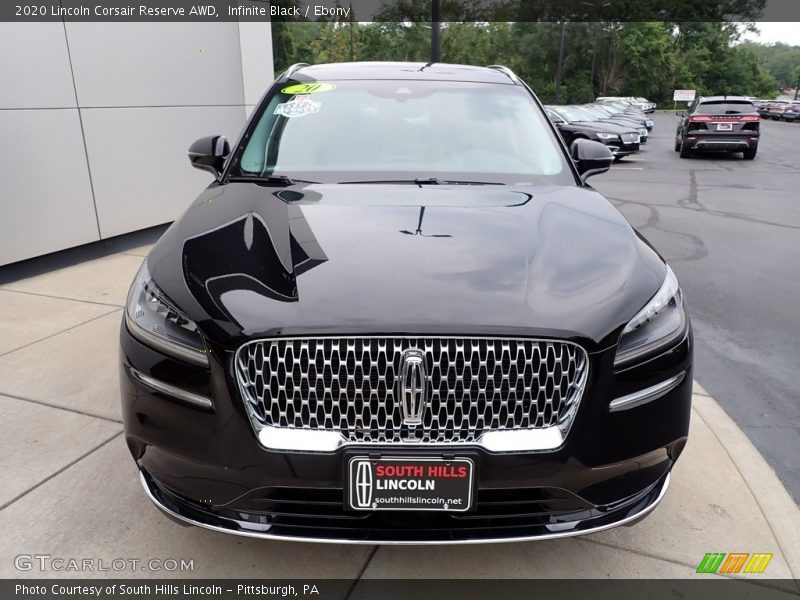 Infinite Black / Ebony 2020 Lincoln Corsair Reserve AWD