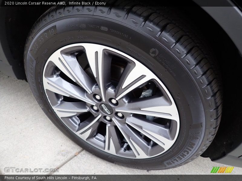 Infinite Black / Ebony 2020 Lincoln Corsair Reserve AWD