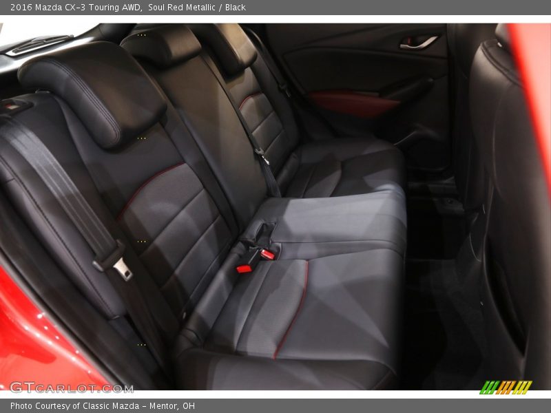 Soul Red Metallic / Black 2016 Mazda CX-3 Touring AWD