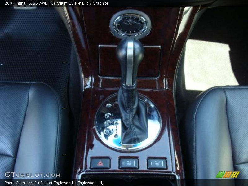 Beryllium 16 Metallic / Graphite 2007 Infiniti FX 35 AWD