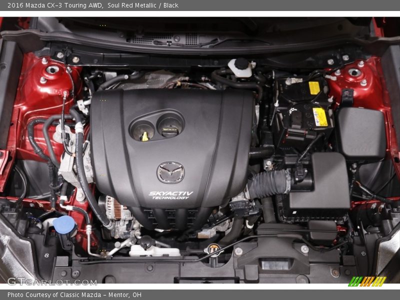  2016 CX-3 Touring AWD Engine - 2.0 Liter DI DOHC 16-Valve VVT SKYACTIV-G 4 Cylinder
