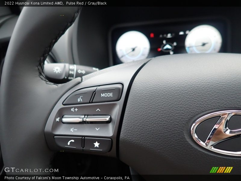  2022 Kona Limited AWD Steering Wheel