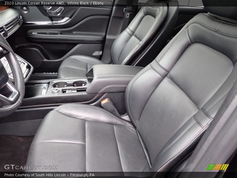 Front Seat of 2020 Corsair Reserve AWD
