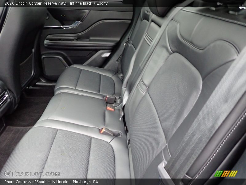 Rear Seat of 2020 Corsair Reserve AWD