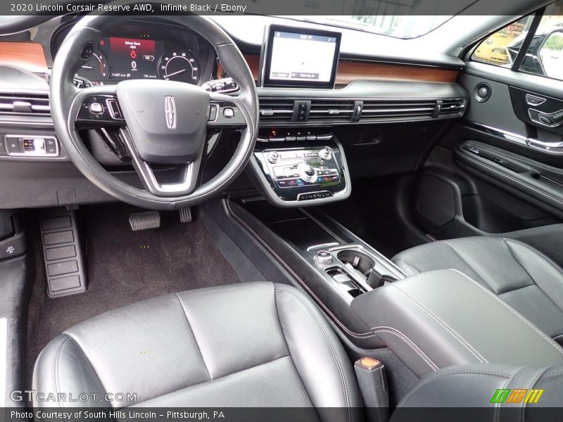  2020 Corsair Reserve AWD Ebony Interior