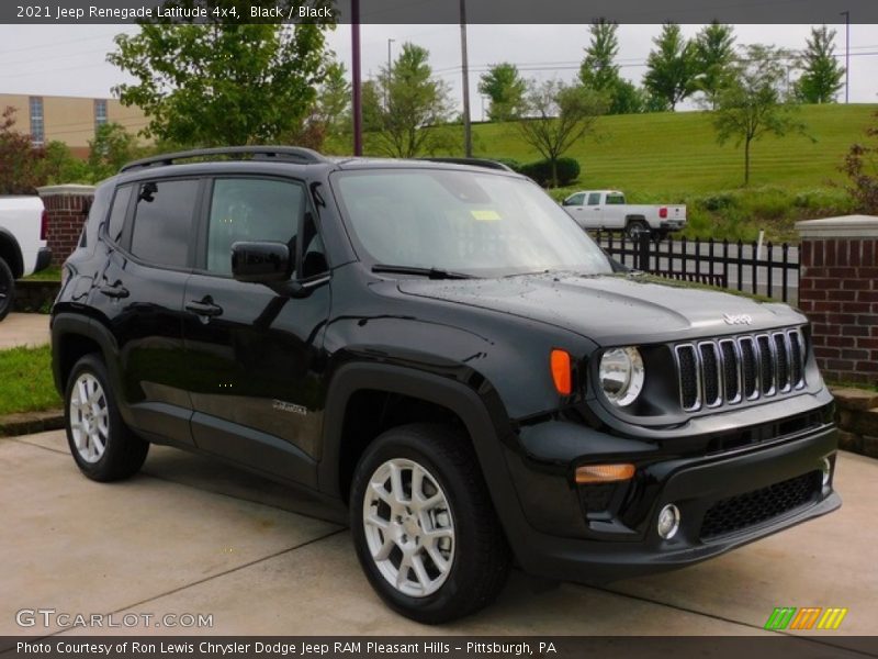 Black / Black 2021 Jeep Renegade Latitude 4x4
