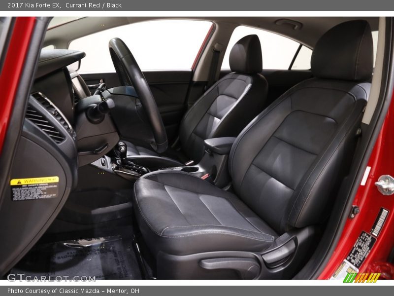 Front Seat of 2017 Forte EX