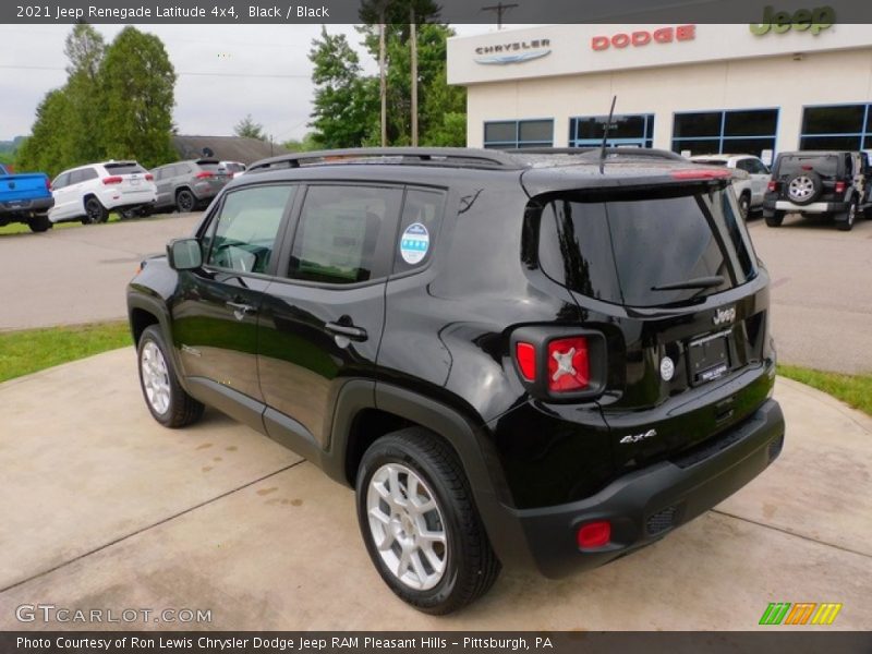 Black / Black 2021 Jeep Renegade Latitude 4x4