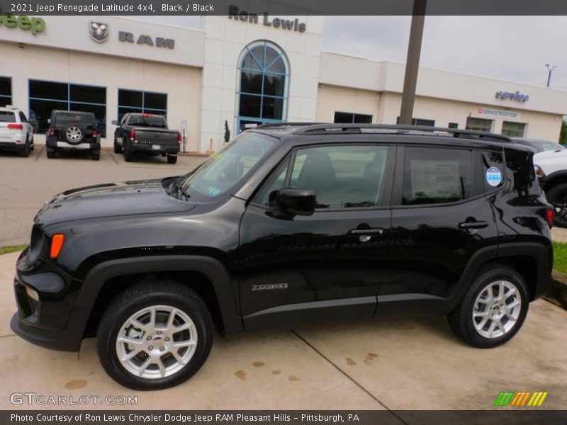 Black / Black 2021 Jeep Renegade Latitude 4x4