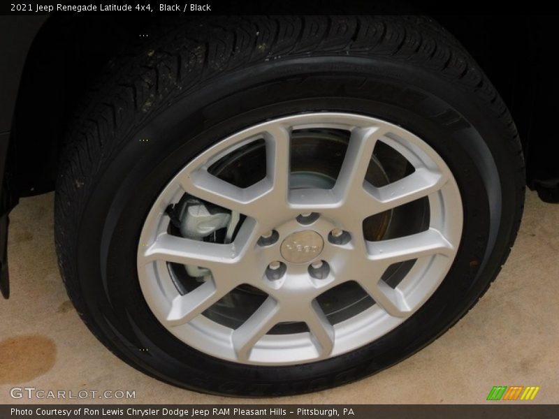 Black / Black 2021 Jeep Renegade Latitude 4x4