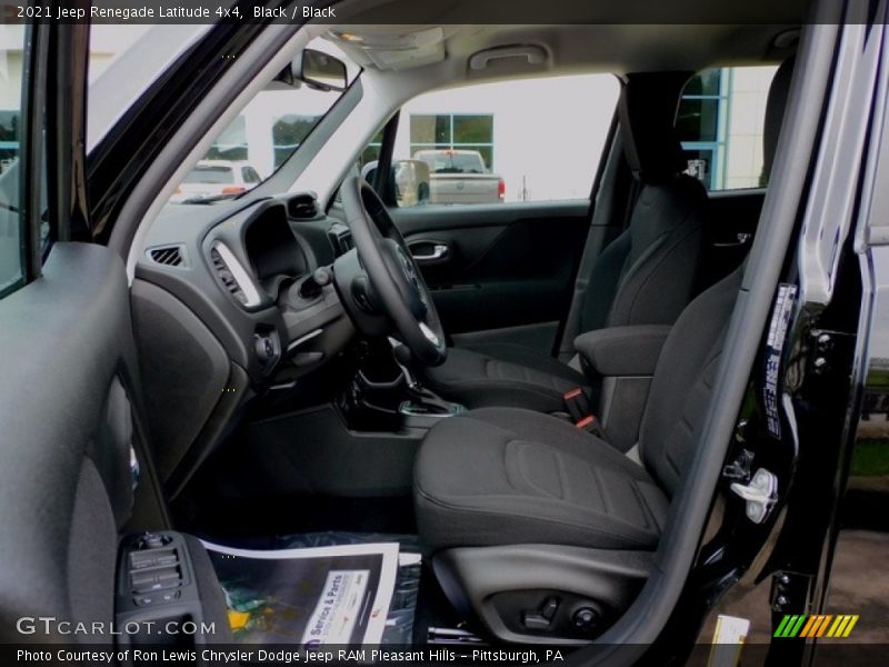 Black / Black 2021 Jeep Renegade Latitude 4x4