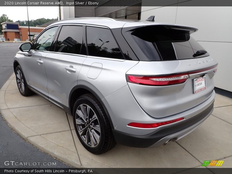 Ingot Silver / Ebony 2020 Lincoln Corsair Reserve AWD