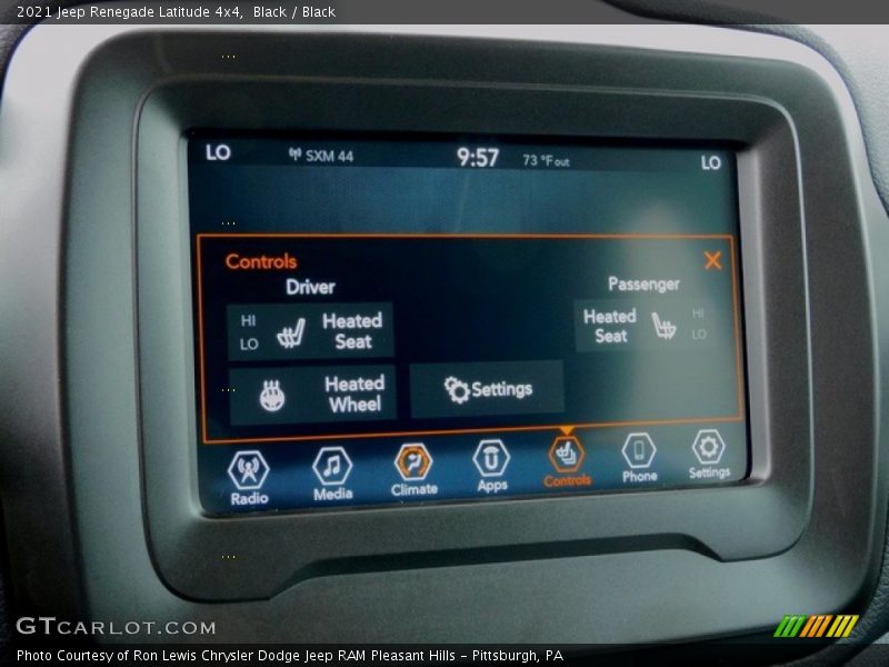 Black / Black 2021 Jeep Renegade Latitude 4x4