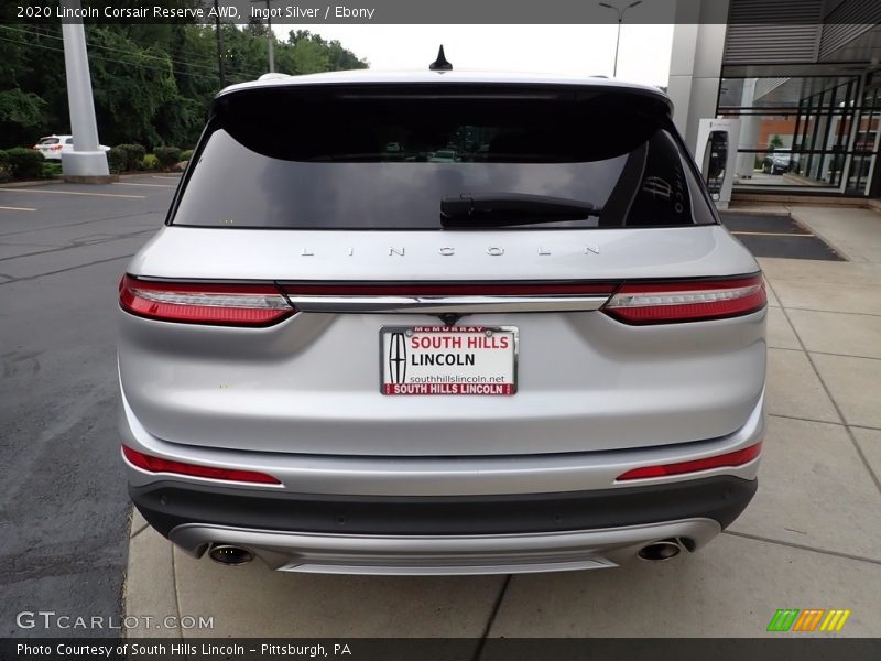 Ingot Silver / Ebony 2020 Lincoln Corsair Reserve AWD