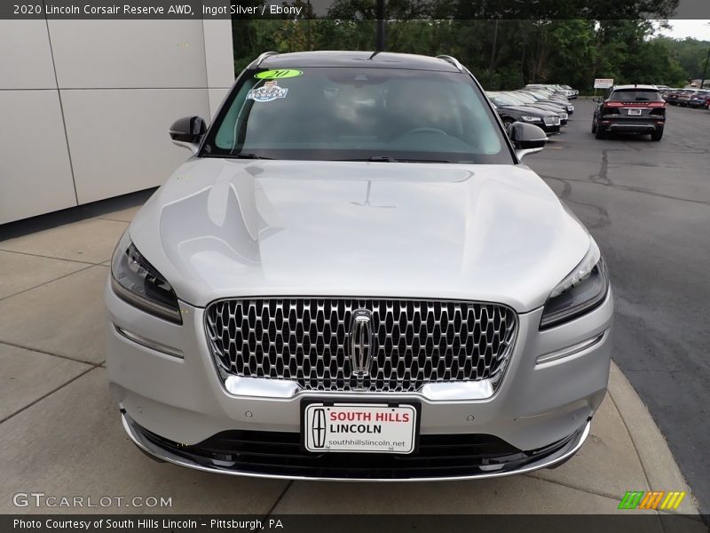 Ingot Silver / Ebony 2020 Lincoln Corsair Reserve AWD