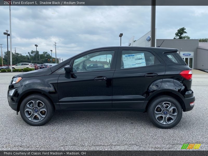 Shadow Black / Medium Stone 2021 Ford EcoSport S