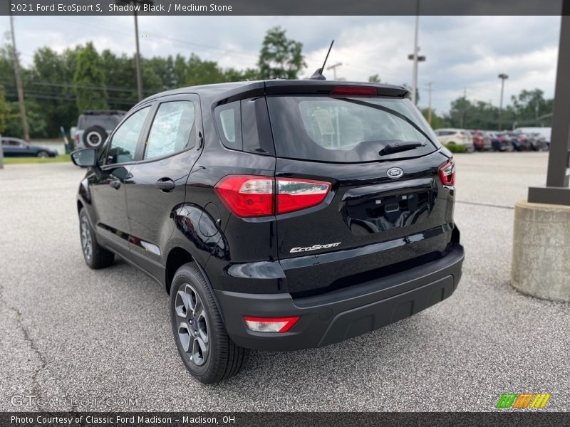 Shadow Black / Medium Stone 2021 Ford EcoSport S