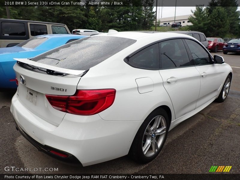 Alpine White / Black 2018 BMW 3 Series 330i xDrive Gran Turismo