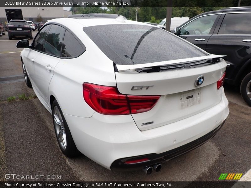 Alpine White / Black 2018 BMW 3 Series 330i xDrive Gran Turismo