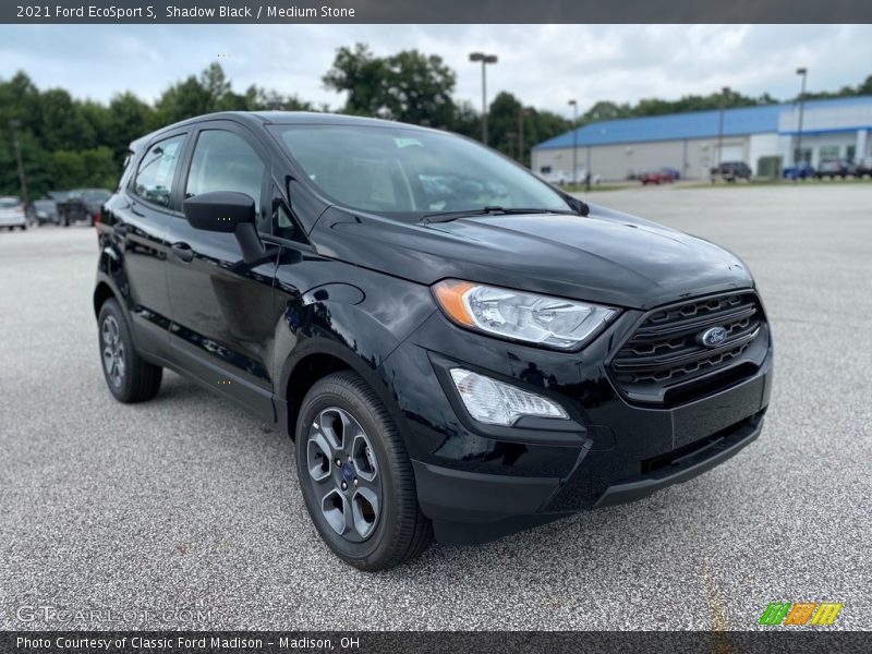 Front 3/4 View of 2021 EcoSport S