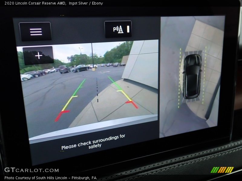 Ingot Silver / Ebony 2020 Lincoln Corsair Reserve AWD