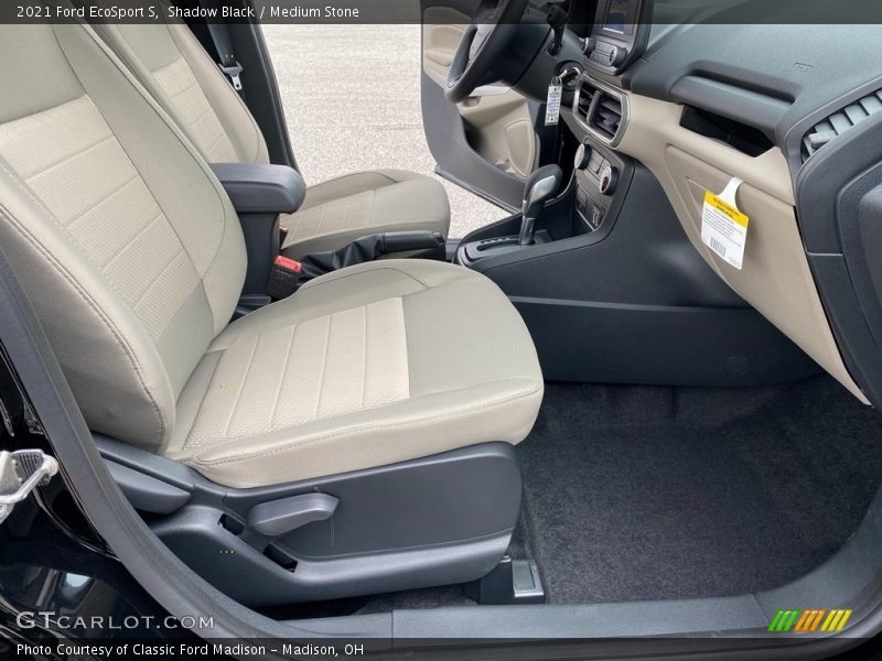 Front Seat of 2021 EcoSport S