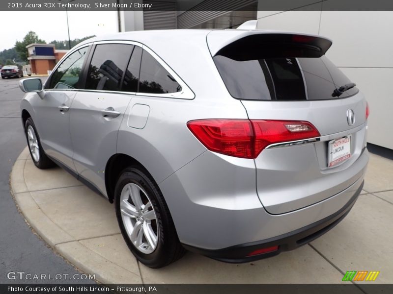 Silver Moon / Ebony 2015 Acura RDX Technology