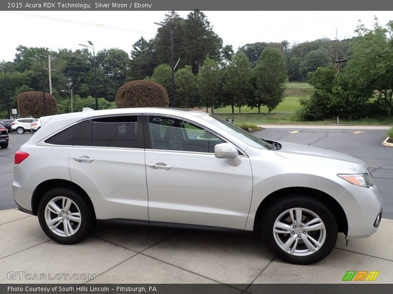 Silver Moon / Ebony 2015 Acura RDX Technology