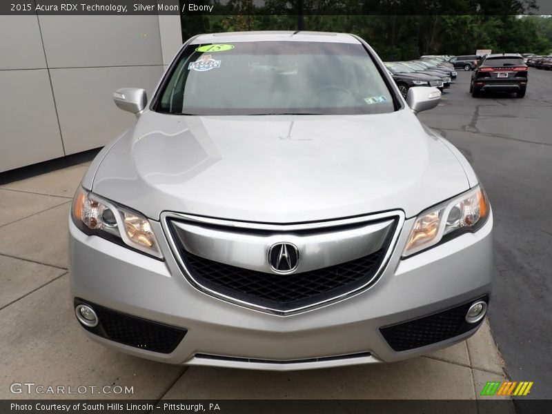 Silver Moon / Ebony 2015 Acura RDX Technology