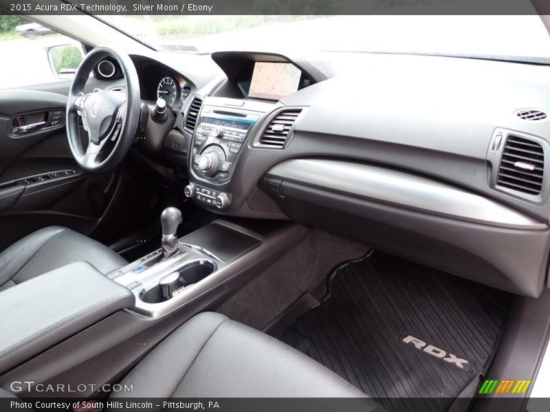 Silver Moon / Ebony 2015 Acura RDX Technology