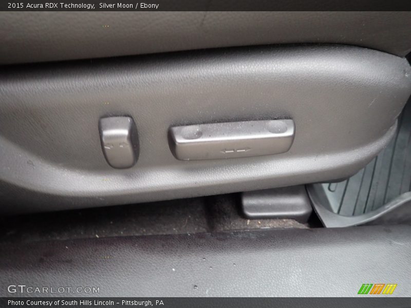 Silver Moon / Ebony 2015 Acura RDX Technology