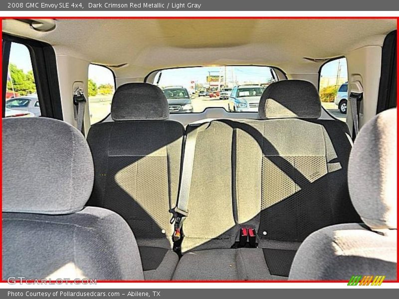 Dark Crimson Red Metallic / Light Gray 2008 GMC Envoy SLE 4x4