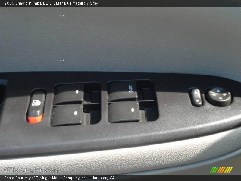 Laser Blue Metallic / Gray 2006 Chevrolet Impala LT