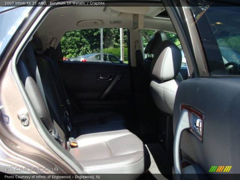 Beryllium 16 Metallic / Graphite 2007 Infiniti FX 35 AWD