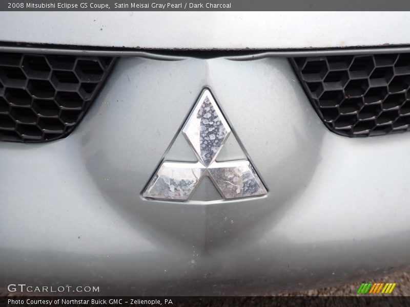 Satin Meisai Gray Pearl / Dark Charcoal 2008 Mitsubishi Eclipse GS Coupe