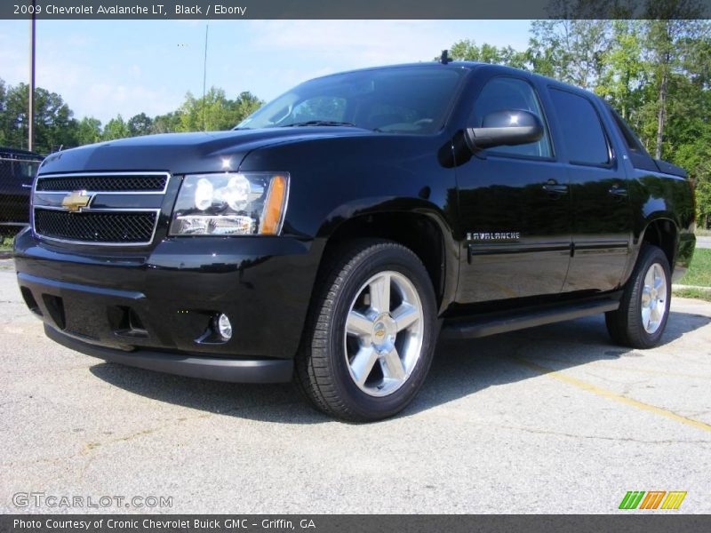 Black / Ebony 2009 Chevrolet Avalanche LT