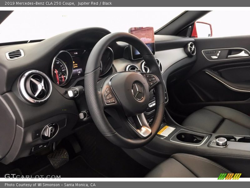 Jupiter Red / Black 2019 Mercedes-Benz CLA 250 Coupe