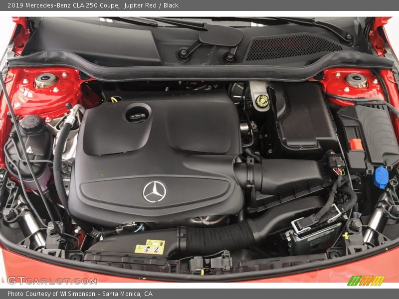 Jupiter Red / Black 2019 Mercedes-Benz CLA 250 Coupe