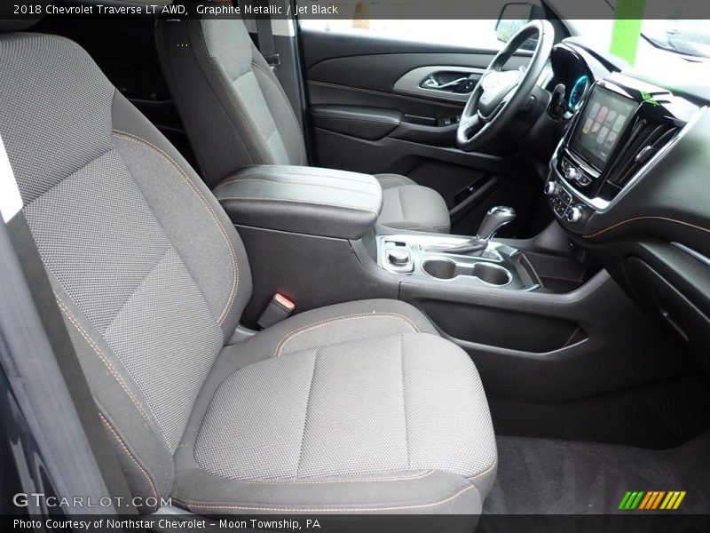 Graphite Metallic / Jet Black 2018 Chevrolet Traverse LT AWD