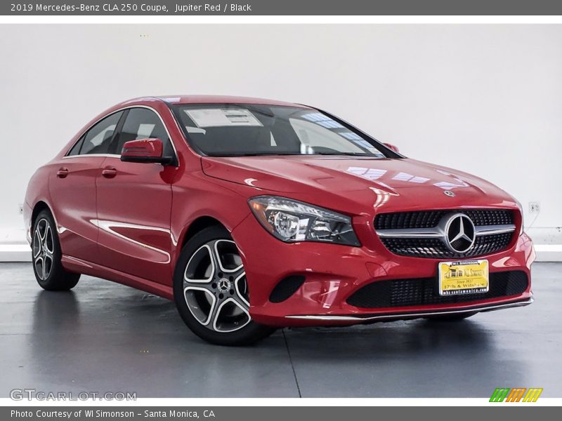 Jupiter Red / Black 2019 Mercedes-Benz CLA 250 Coupe